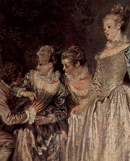 Jean-Antoine Watteau Venezianische Feste Sweden oil painting art